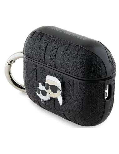 KARL LAGERFELD FUNDA K&C HEAD PIN AIRPODS PRO2 NEGRO