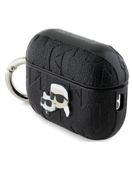 KARL LAGERFELD FUNDA K&C HEAD PIN AIRPODS PRO2 NEGRO