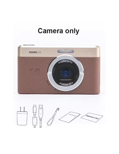 KODAK CAMARA PIXPRO C1 MARRON