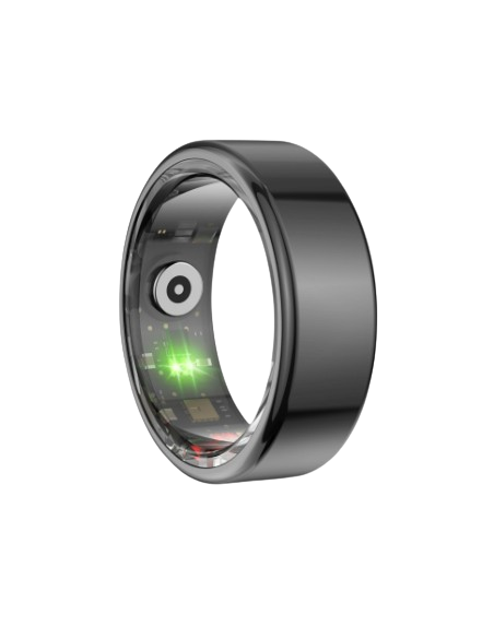 KSIX ANILLO INTELIGENTE SATURN TALLA S NEGRO