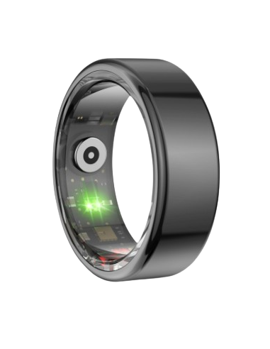 KSIX ANILLO INTELIGENTE SATURN TALLA XL NEGRO