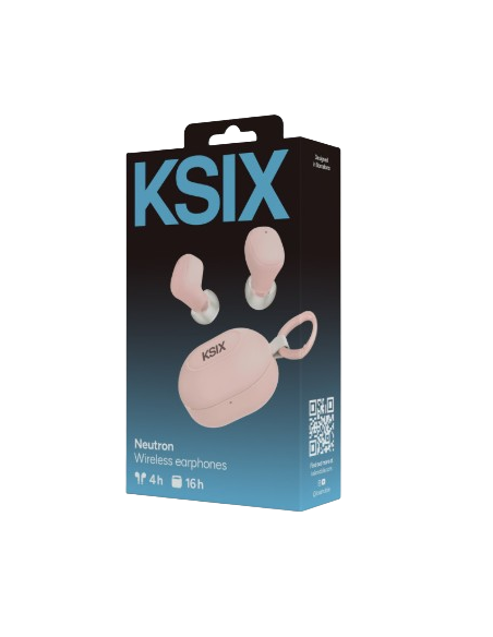 KSIX AURICULARES NEUTRON BUDS ROSA
