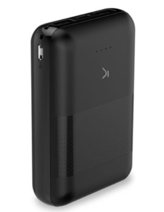 KSIX BATERIA AUXILIAR 10000mAh NEGRO 2