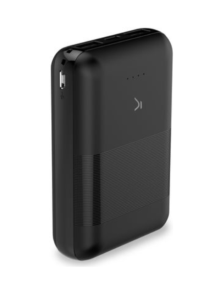 KSIX BATERIA AUXILIAR 10000mAh NEGRO