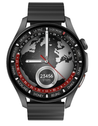 KSIX SMARTWATCH HORIZON GPS NEGRO
