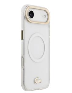 LACOSTE CARCASA MAGSAFE SHOCKPROOF IPHONE AIR DORADO/BLANCO 2