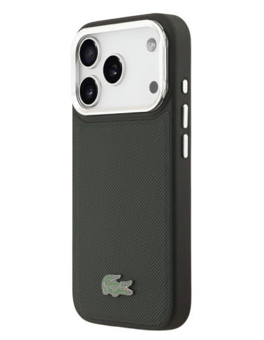 LACOSTE CARCASA MAGSAFE SOPORTE CAMARA IPHONE 17 PRO VERDE