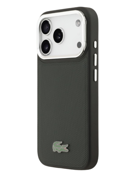 LACOSTE CARCASA MAGSAFE SOPORTE CAMARA IPHONE 17 PRO VERDE