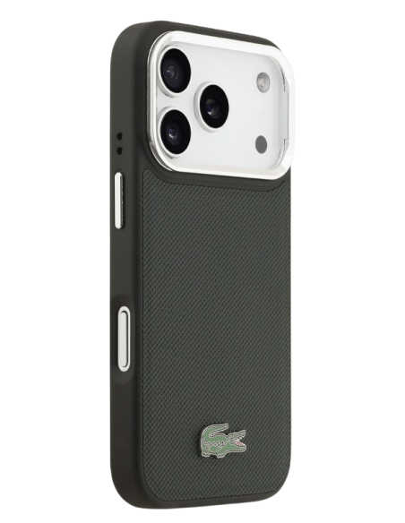 LACOSTE CARCASA MAGSAFE SOPORTE CAMARA IPHONE 17 PRO VERDE