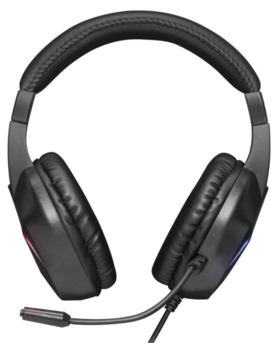MARS GAMING AURICULARES RGB MH122 JACK NEGRO