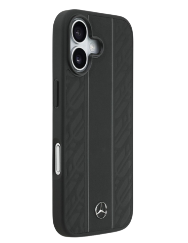 MERCEDES BENZ CARCASA MAGSAFE LEAVES IPHONE 17 NEGRO