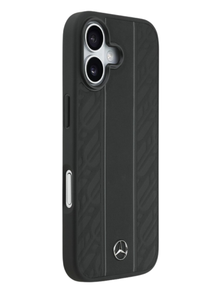 MERCEDES BENZ CARCASA MAGSAFE LEAVES IPHONE 17 NEGRO