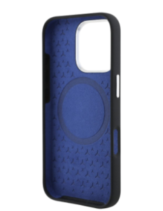 MERCEDES BENZ CARCASA MAGSAFE SILICONE STRIPE IPHONE 16 NEGRO 2