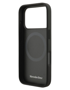 MERCEDES BENZ CARCASA MAGSAFE STAR IPHONE 17 PRO MAX NEGRO 2