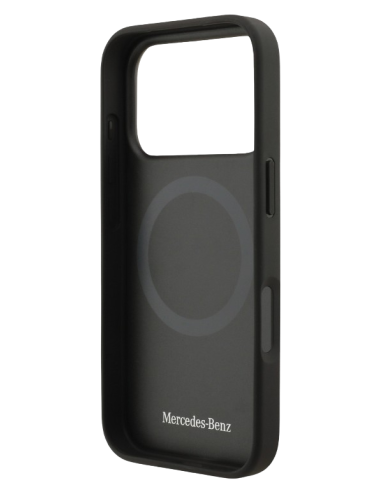MERCEDES BENZ CARCASA MAGSAFE STAR IPHONE 17 PRO MAX NEGRO