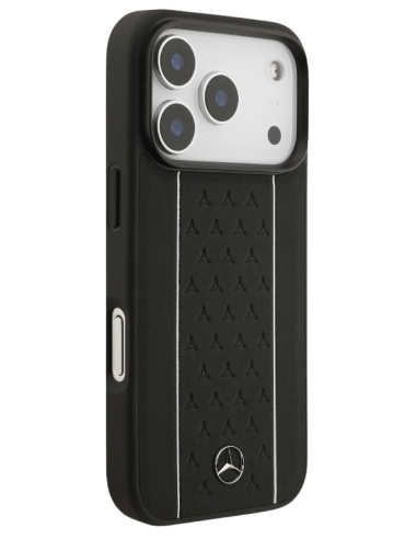 MERCEDES BENZ CARCASA MAGSAFE STAR IPHONE 17 PRO NEGRO