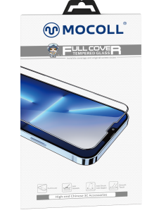 MOCOLL CRISTAL TEMPLADO IPHONE 6/8/7/SE 2020 NEGRO 2