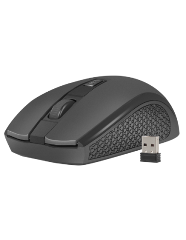 NATEC RATON INALAMBRICO JAY2 1600DPI NEGRO