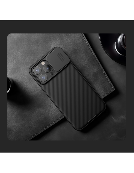 NILLKIN CARCASA CAMSHIELD IPHONE 12 PRO MAX NEGRO