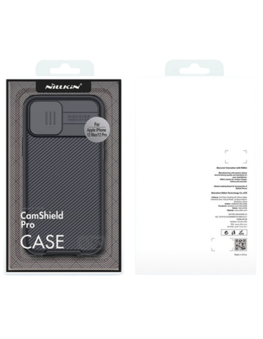 NILLKIN CARCASA CAMSHIELD IPHONE 12/PRO NEGRO