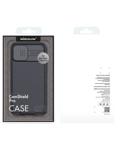NILLKIN CARCASA CAMSHIELD IPHONE 12/PRO NEGRO