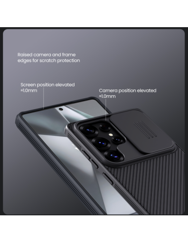 NILLKIN CARCASA CAMSHIELD SAMSUNG GALAXY S25 ULTRA NEGRO