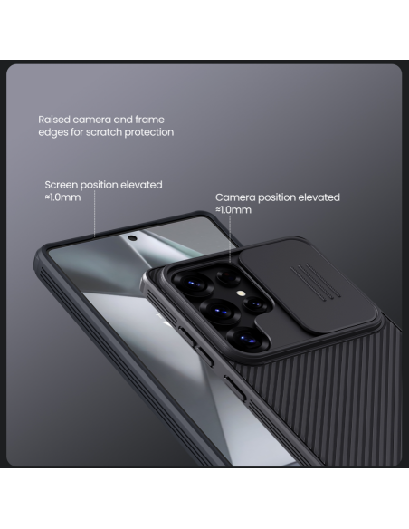 NILLKIN CARCASA CAMSHIELD SAMSUNG GALAXY S25 ULTRA NEGRO