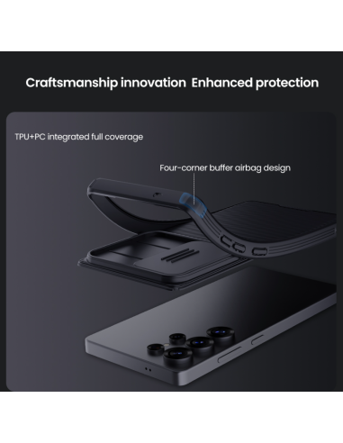 NILLKIN CARCASA CAMSHIELD SAMSUNG GALAXY S25 ULTRA NEGRO