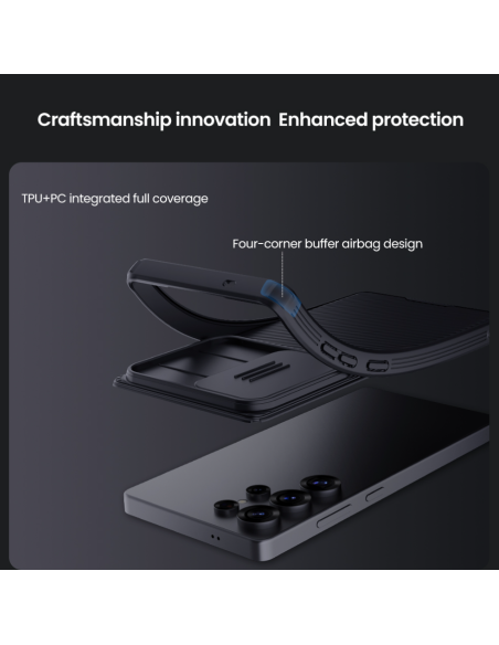 NILLKIN CARCASA CAMSHIELD SAMSUNG GALAXY S25 ULTRA NEGRO