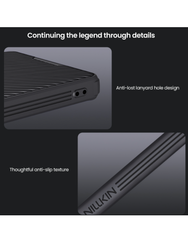 NILLKIN CARCASA CAMSHIELD SAMSUNG GALAXY S25 ULTRA NEGRO