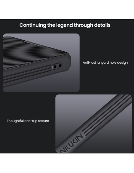 NILLKIN CARCASA CAMSHIELD SAMSUNG GALAXY S25 ULTRA NEGRO