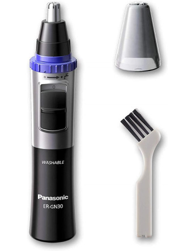 PANASONIC PERFILADOR DE NARIZ/CEJAS/OREJAS LAVABLE A PILAS/ 2 ACCESORIOS