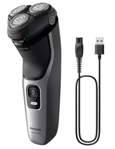 PHILIPS AFEITADORA S3143 CON BATERIA / 2 ACCESORIOS