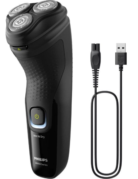 PHILIPS AFEITADORA X3021 CON BATERIA / 1 ACCESORIO