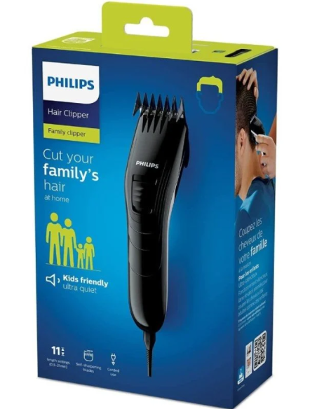 PHILIPS CORTAPELOS QC5115/15 CON CABLE 1 ACCESORIO