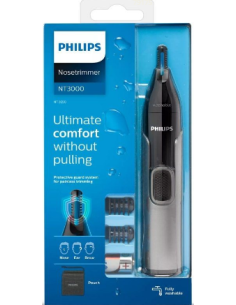 PHILIPS PERFILADOR DE NARIZ 3650 A PILAS + 3 ACCESORIOS 2