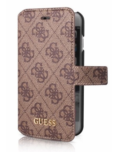 GUESS funda 'UPTOWN' IPhone X/XS MARRON