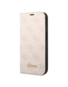 GUESS funda 4G SCRIPT iphone 14 PLUS ROSA