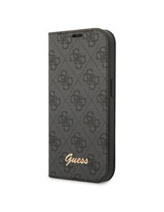 GUESS funda 4G SCRIPT iphone 14 PRO GRIS