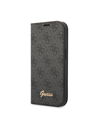 GUESS funda 4G SCRIPT iphone 14 PRO GRIS