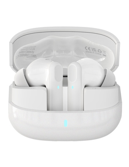 DEVIA AURICULAR BLUETOOTH ANC TWS PRO1 BLANCO