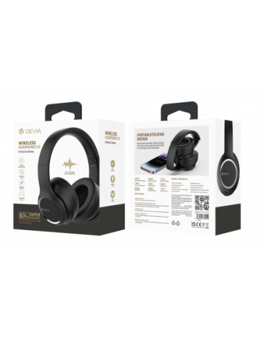 DEVIA AURICULAR BLUETOOTH KINTONE v2 NEGRO