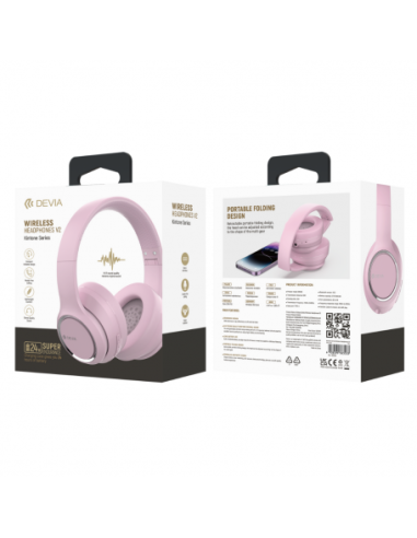 DEVIA AURICULAR BLUETOOTH KINTONE v2 ROSA