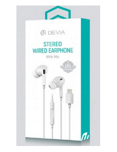 DEVIA AURICULAR CON MICRO LIGHTNING+BT SILICONA 2