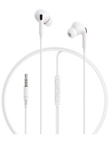 DEVIA AURICULAR KINTONE A2 JACK SILICONA BLANCO