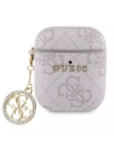 GUESS FUNDA STRASS AIRPODS 1/2 ROSA