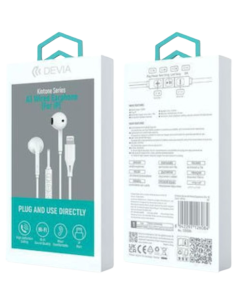 DEVIA AURICULAR KINTONE A3 LIGHTNING BLANCO 2