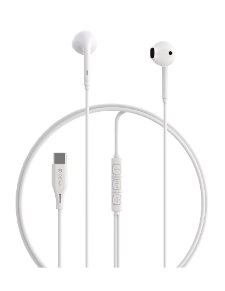 DEVIA AURICULAR KINTONE A3 TIPO C BLANCO