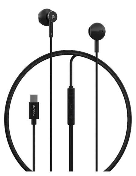 DEVIA AURICULAR SMART METAL M2 TIPO C NEGRO