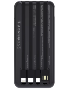 DEVIA BATERIA AUXILIAR KINTONE 4 EN 1 10000mAh NEGRO 2